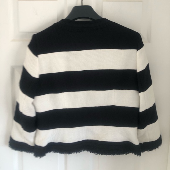 White House Black market tweed striped jacket. - Picture 10 of 16